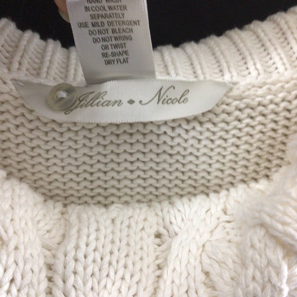 Jullian & Nicole women’s pullover wide shawl collar sweater size small sweater - Picture 6 of 9